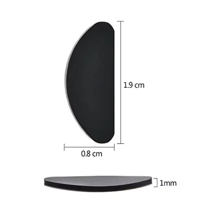 Coussinets nasaux pour lunettes en Silicone
