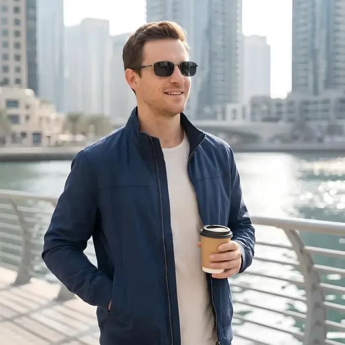 Lunettes de soleil polarisées A743 pour hommes