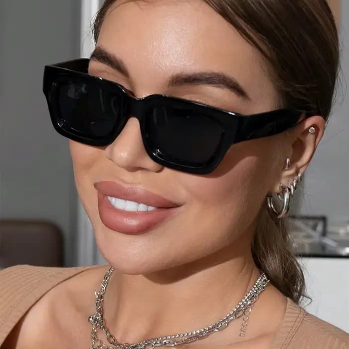 Lunettes de soleil vintage unisexes UV400