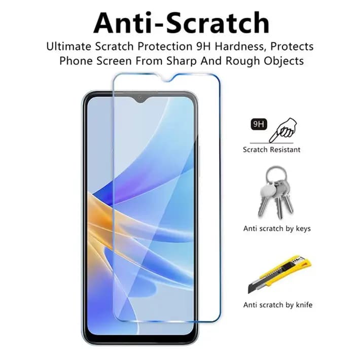 Protecteur d'écran en verre pour Oppo, Guatemala, A17, A78, A98, A97, A95, A94, A74, 4G, A76, A54, A16, A54S, A96, A15, A73, A53, A93, A72, 5 pièces