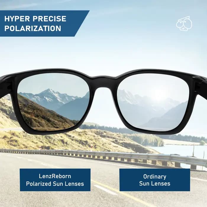 Verres de remplacement polarisés pour lunettes de soleil Ray-Ban RB4264 58 mm Chromance - Plusieurs options