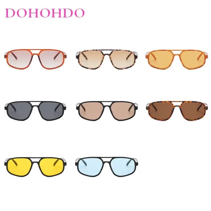 Lunettes de soleil vintage de marque de luxe pour femmes et hommes