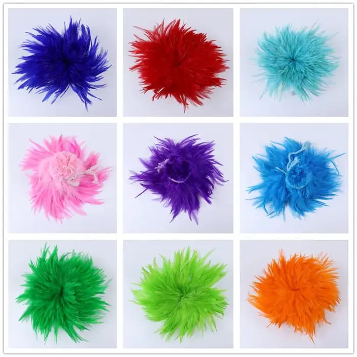 100 Plumes de Coq Naturelles 10-15cm, Plumes de Faisan pour Artisanat, Plumes de Pêche à la Mouche, Décoration, Accessoire de Couture DIY