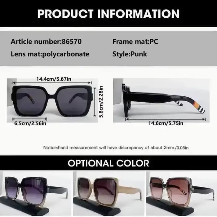 OCYCO – lunettes de soleil surdimensionnées pour femmes