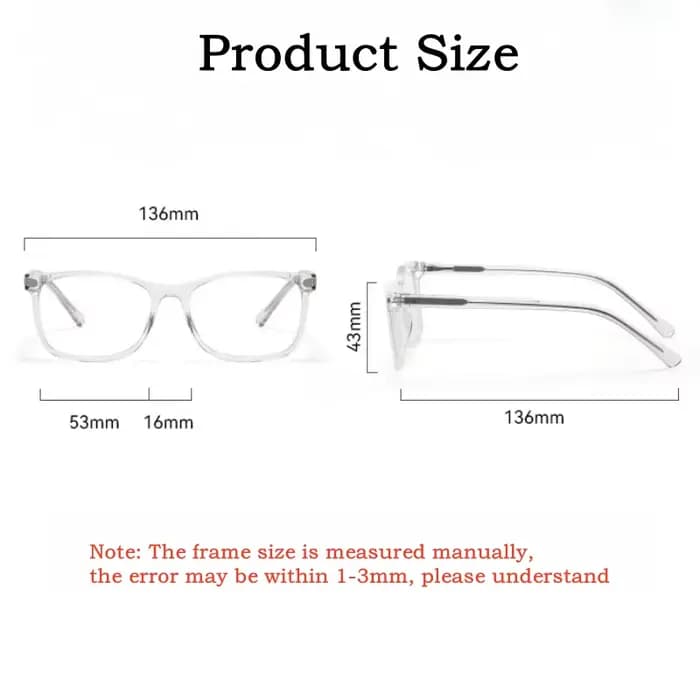 YIMARUILI hommes et femmes magnétique multicolore lunettes cadre Ultra-léger TR90 mode tendance petites