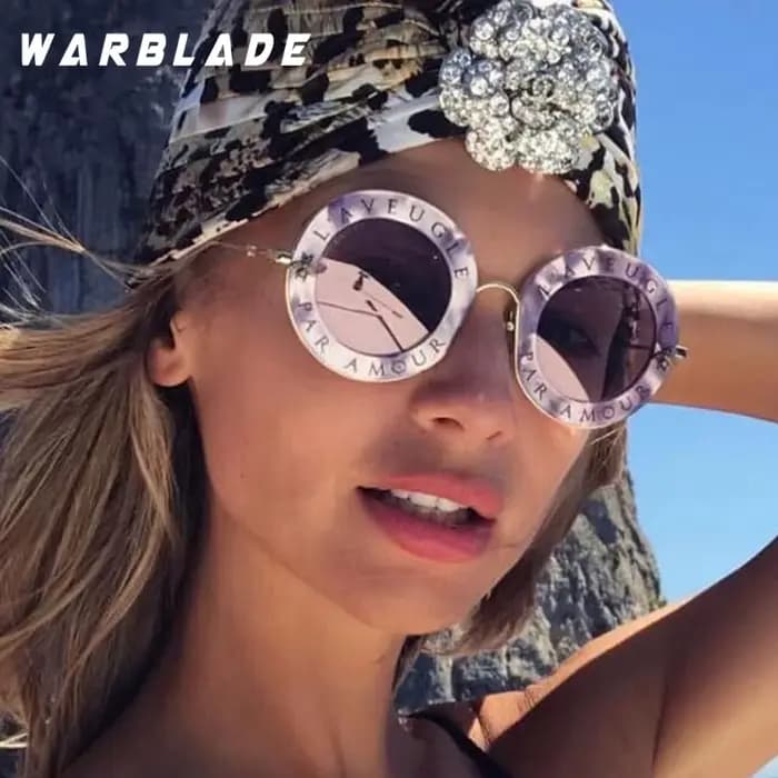 Lunettes de soleil rétro pour femmes