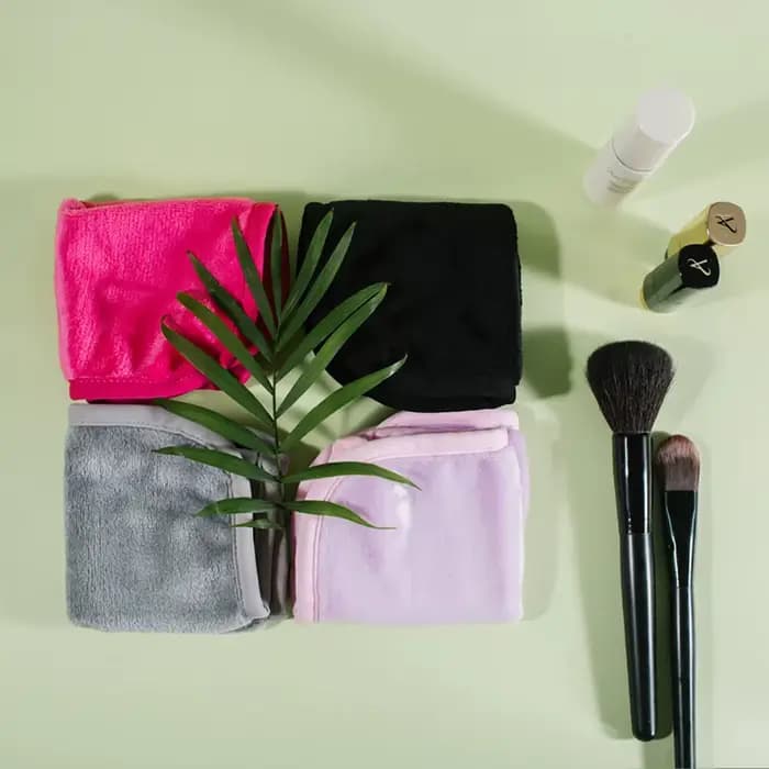 Tampons démaquillants tampons de coton réutilisables gomme de maquillage serviette faciale en microfibre nettoyant pour le visage lingettes de nettoyage soins de la peau outils de beauté