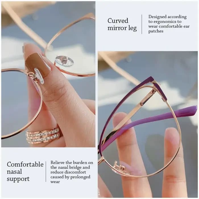 Lunettes bloquant la lumière bleue pour femmes