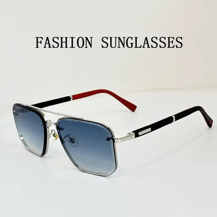 Lunettes de soleil carrées vintage pour hommes et femmes, lunettes de soleil de luxe, lunettes de soleil à la mode, carillon, zones de sites, nouveau