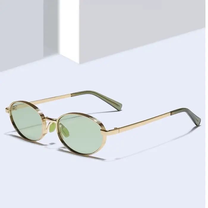 Lunettes de soleil ovales SEAMERGO Hip-hop pour femmes et hommes