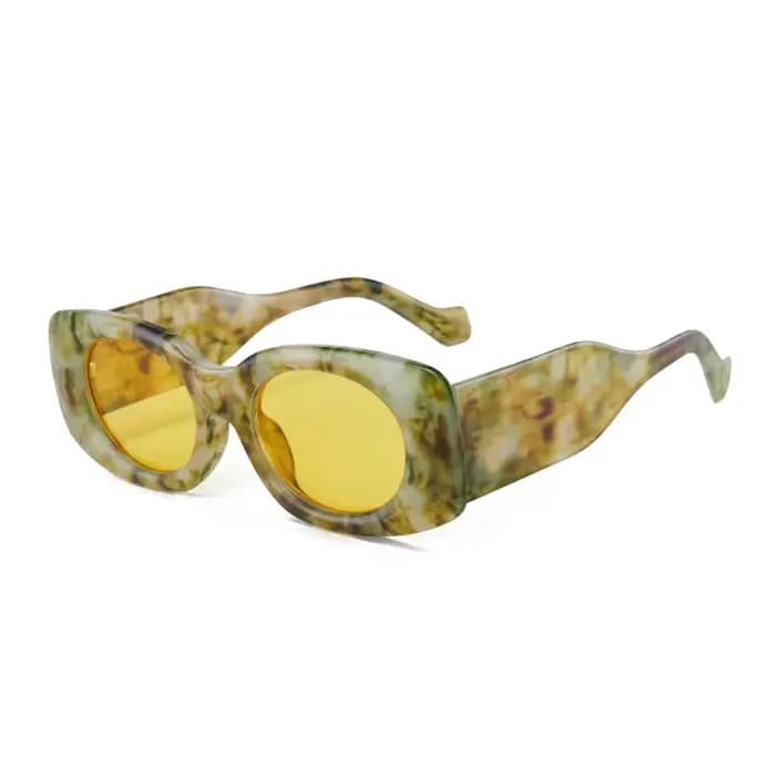 1Pc lunettes de mode pour femmes nouveau Style Unique Design Floral rétro