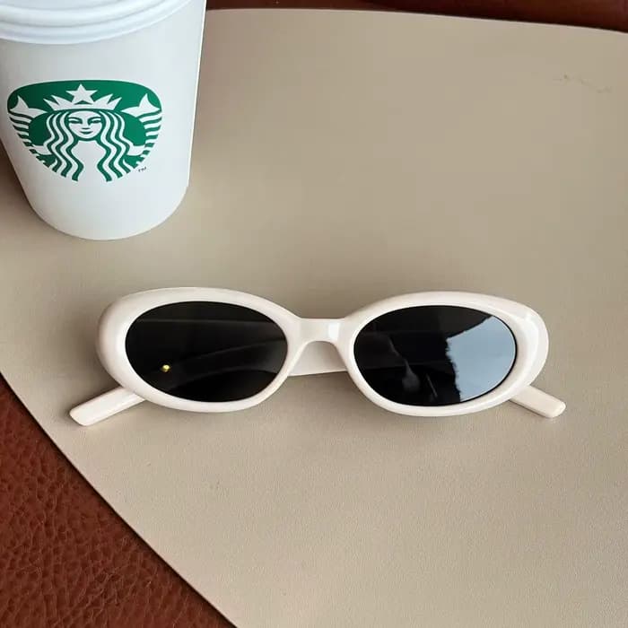 Lunettes de soleil ovales pour hommes et femmes
