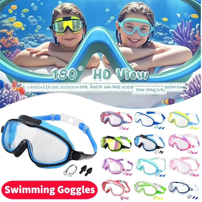 Lunettes de natation Anti-buée pour enfants