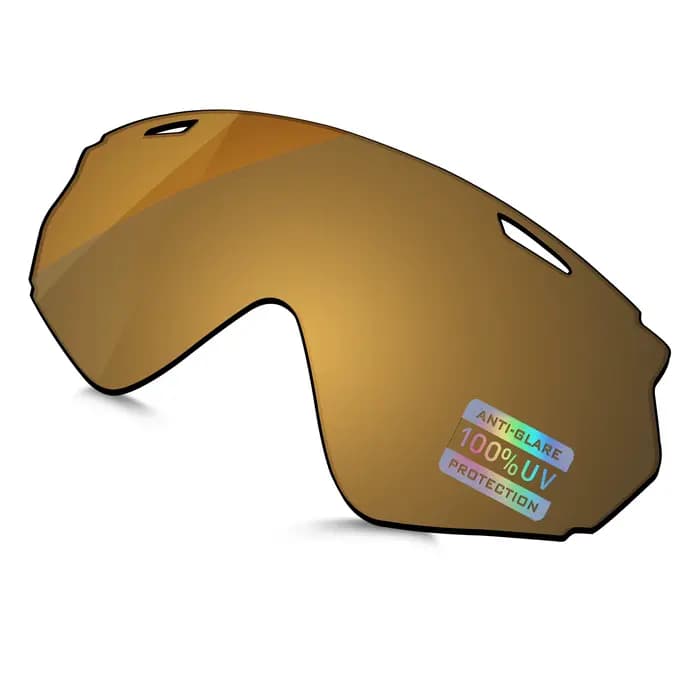 MYCOURAG Lentilles de remplacement pour OAKLEY Wind Jacket 2.0 OO9418 - Lunettes de soleil 45 mm Protection UV400 Options multicolores