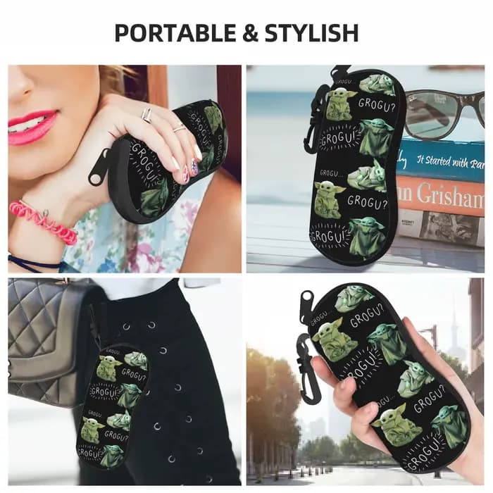 Étui à lunettes Grogu Yoda Mandalorian W-Warss