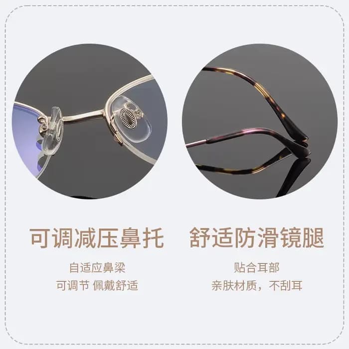 Reven Jate 1118 lunettes pour femme demi-monture optique Prescription monture