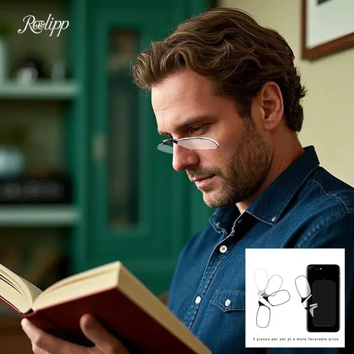 Pince-nez lunettes de lecture homme haute qualité hommes Portable mousse