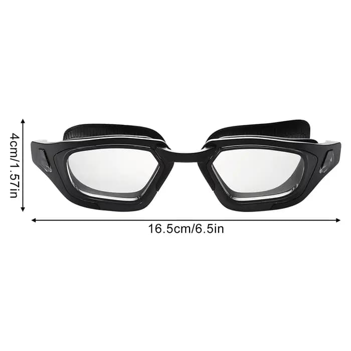 1 paire de lunettes de natation unisexes pour adultes
