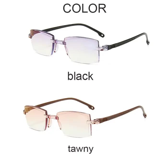 Lunettes de lecture bifocales sans monture pour hommes et femmes