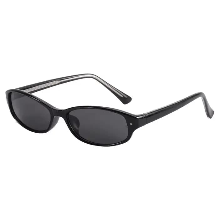 CLLOIO Lunettes de soleil ovales minimalistes pour femmes