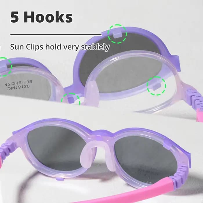 Ralferty – lunettes de soleil souples et polarisées pour enfants