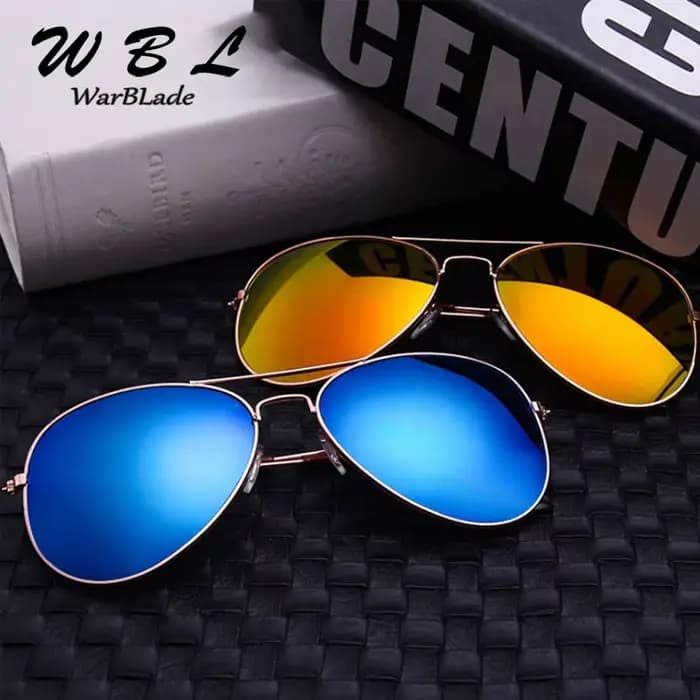 WarBLade – lunettes de soleil Vintage pour hommes