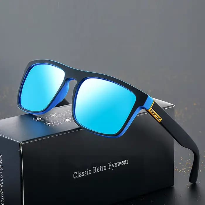 Lunettes de soleil polarisées de marque de styliste pour hommes