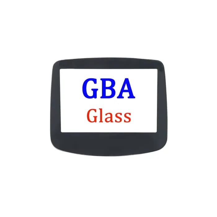 Lentille de protection d'écran en verre plastique, pour GB/GBA/GBC/Campaign/GBA SP/GBL