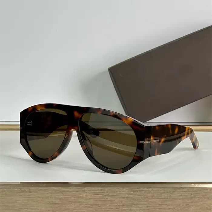 Lunettes de soleil oversize de pilote tendance pour femmes et hommes