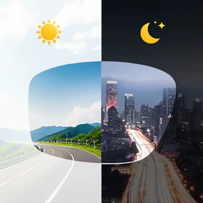 Lunettes de soleil polarisées photochromiques pour hommes et femmes