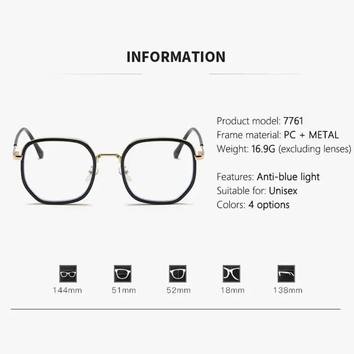 Monture de lunettes couleur Macaron bonbon pour femmes
