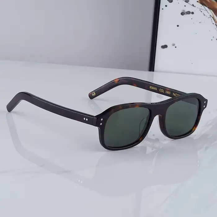 Lunettes de soleil Kingsman en acétate de haute qualité