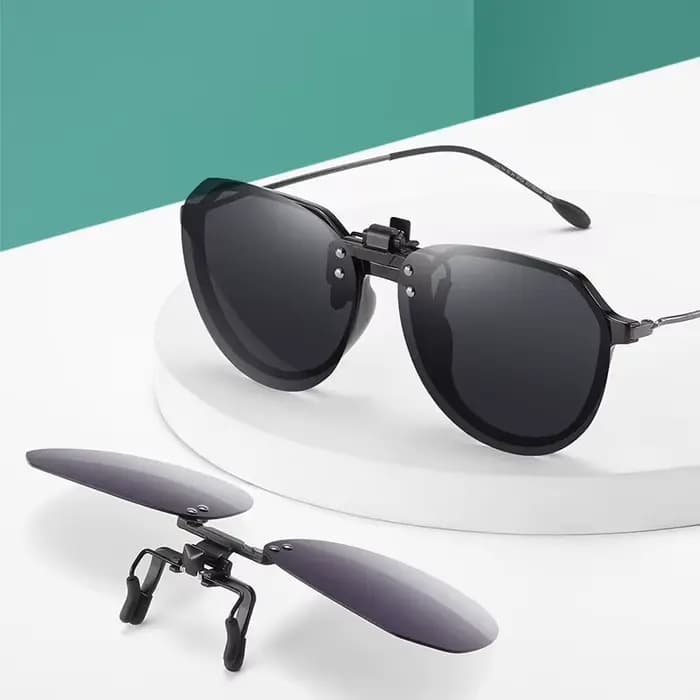 Nouvelles lunettes de soleil polarisées lentille pince