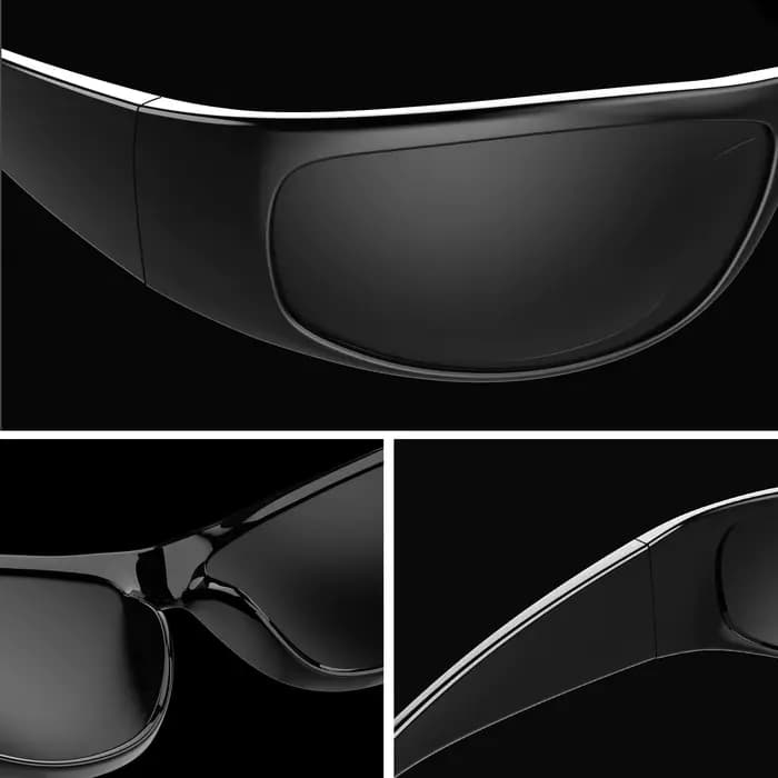 Lunettes de soleil foncées pour hommes