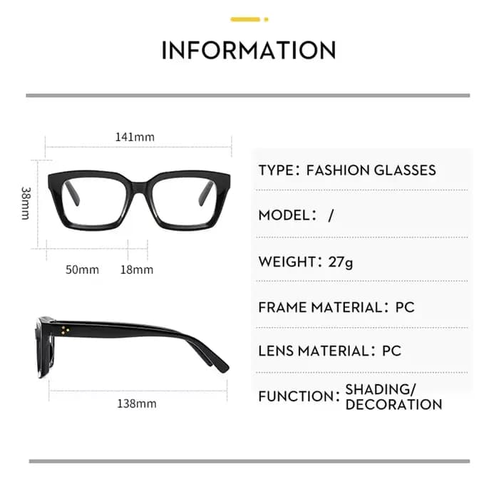 KAMMPT mode lunettes carrées pour femmes classique bleu lumière bloquant hommes vie quotidienne élégant marque