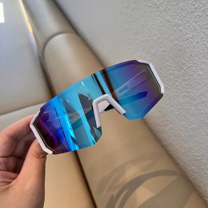 1/2 pièces lunettes de soleil de cyclisme femmes UV400 Anti-sable protecteur des yeux