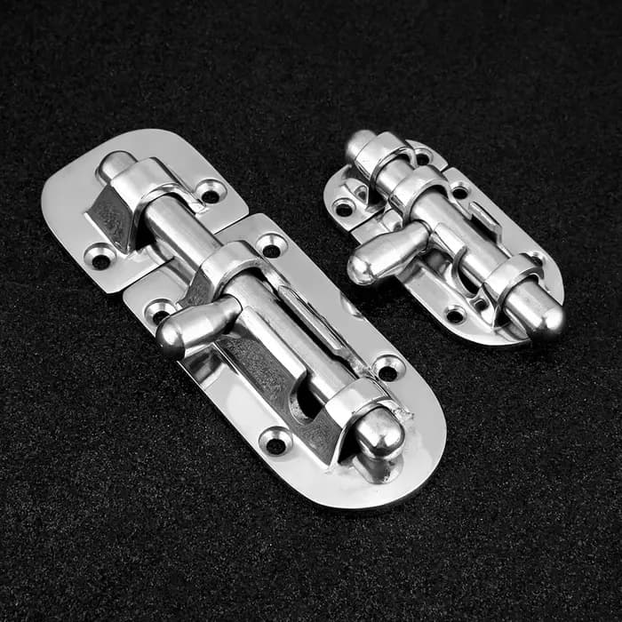 Loquet de porte et fenêtre de bateau en acier inoxydable marin, loquet coulissant à barillet, fermoir à barillet, verrou de barillet