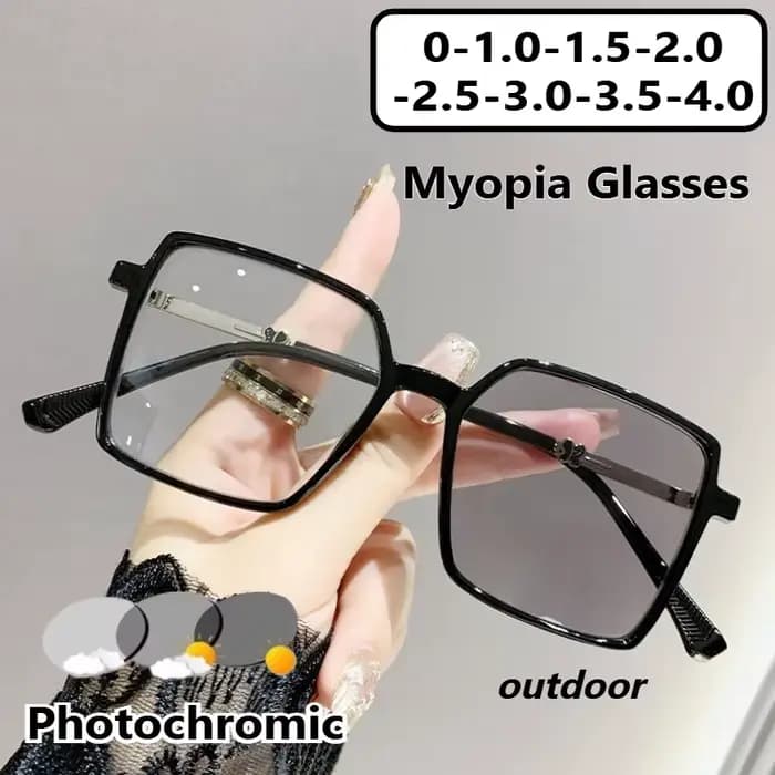 Lunettes photochromiques de luxe Design papillon