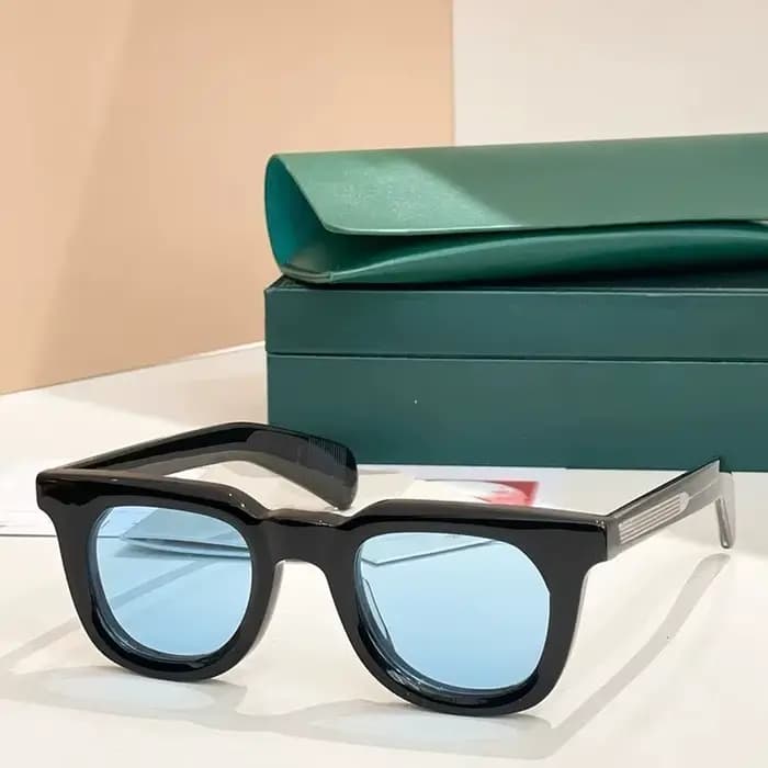 JMM VENDOME lunettes de soleil carrées épaisses en acétate faites à la main pour hommes et femmes marque de créateur