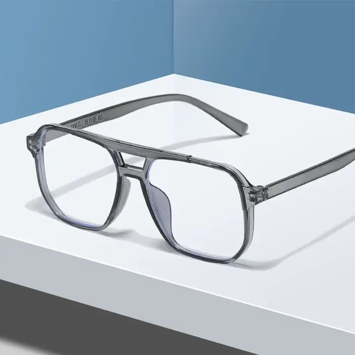 Monture de lunettes transparente pour ordinateur