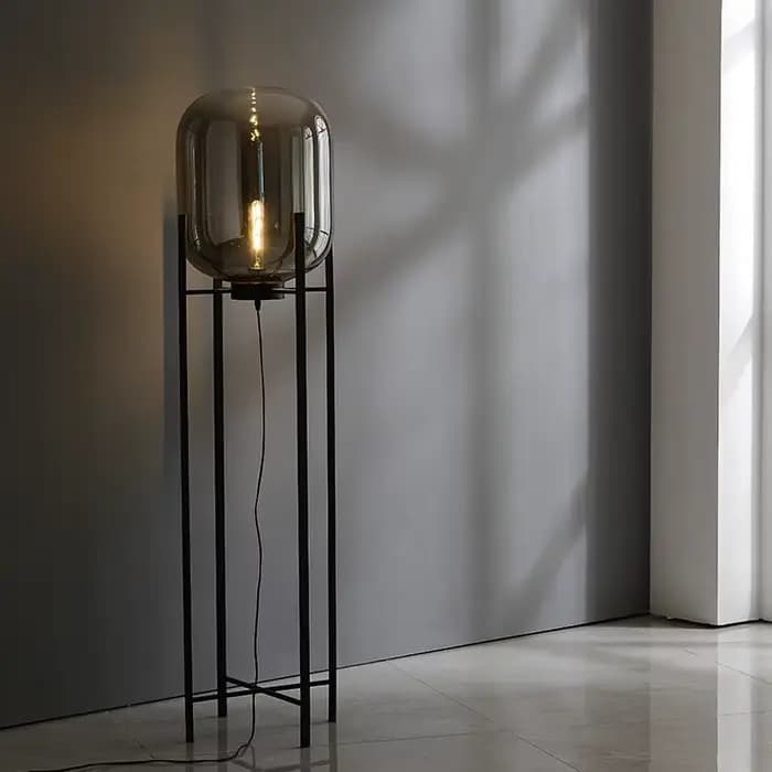 Lampadaire boule de verre Villa Bubble Oda Pulpo, lampe de lecture de chevet, postmoderne, scandinave, hôtel, 73 chambres