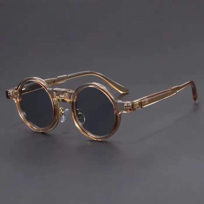 Lunettes de soleil rondes rétro pour femmes et hommes