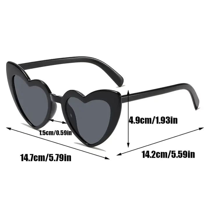 Lunettes Y2K à montures rondes roses