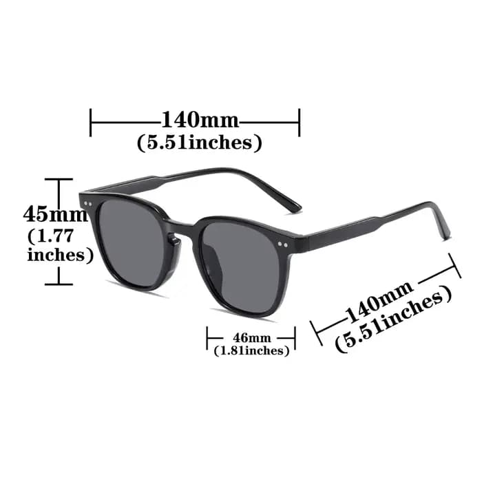 Nouvelles lunettes de soleil carrées vintage pour femmes et hommes