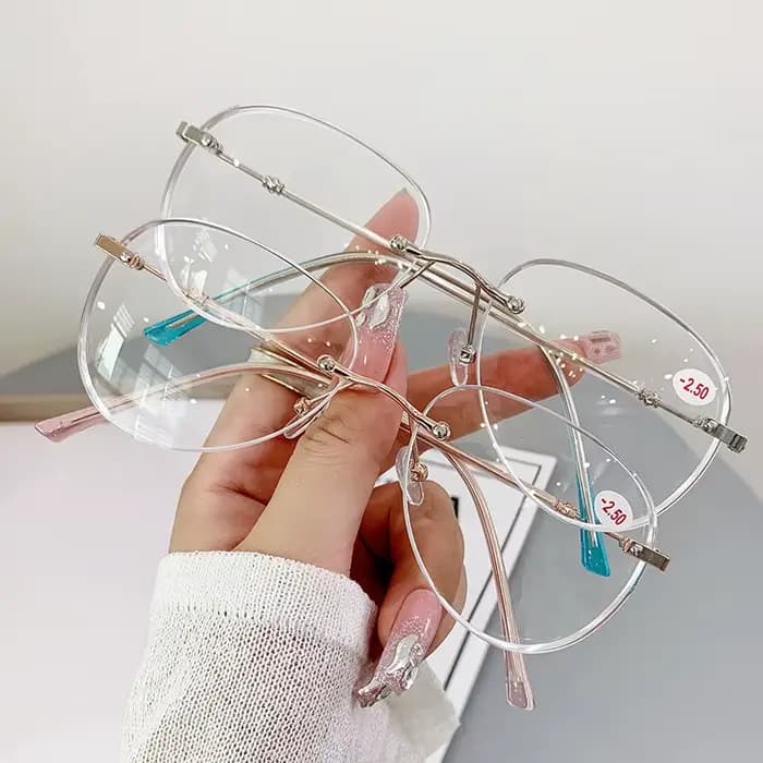 Nouvelles lunettes de prescription progressives sans cadre pour hommes