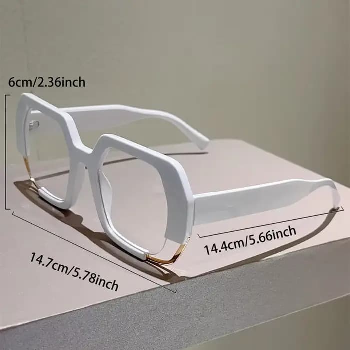GM LUMIAS lunettes carrées surdimensionnées femmes 2025 mode lumière bleue blocage montures optiques