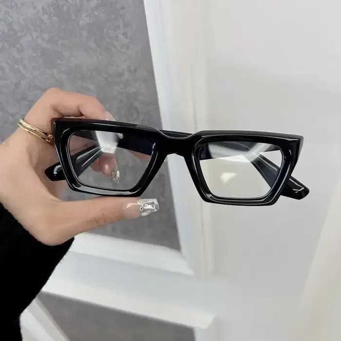 Montures de lunettes carrées élégantes pour femmes et hommes