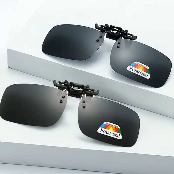Lunettes de soleil polarisées Clip 2Pcs Set Myopie
