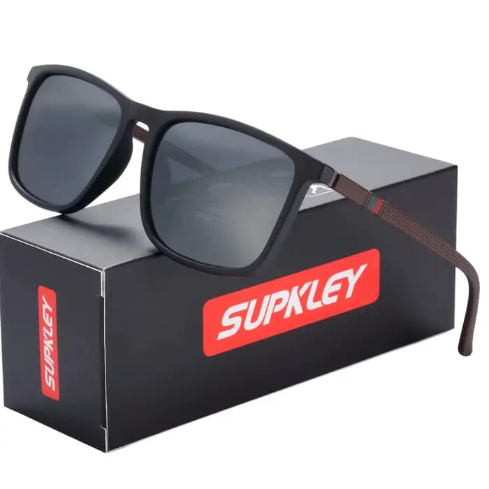 SUPKatteign- Lunettes de soleil de sport polarisées pour hommes