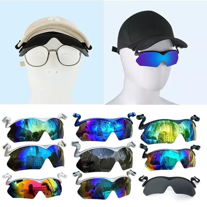 Lunettes de soleil de sport polarisées à clipser